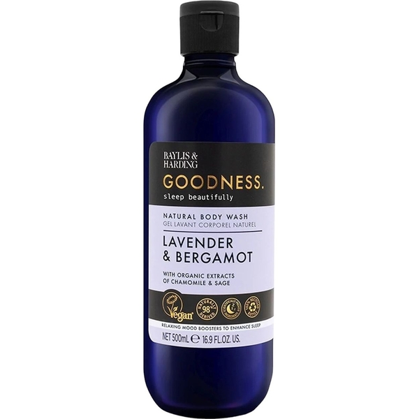 Гель для душу Baylis & Harding Goodness Sleep Lavender and Bergamot 500 мл - Pampik
