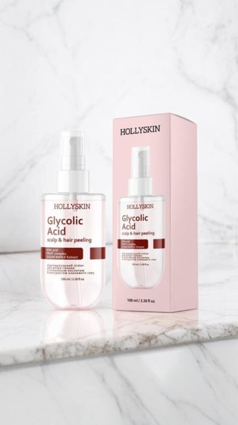 Відлущувальний пілінг для шкіри голови Hollyskin 100 мл  - Pampik - 3