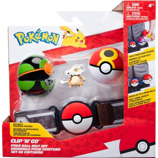 Ігровий набір Pokemon W15 Пояс із покеболами Кубон (Pkw3644) - Pampik