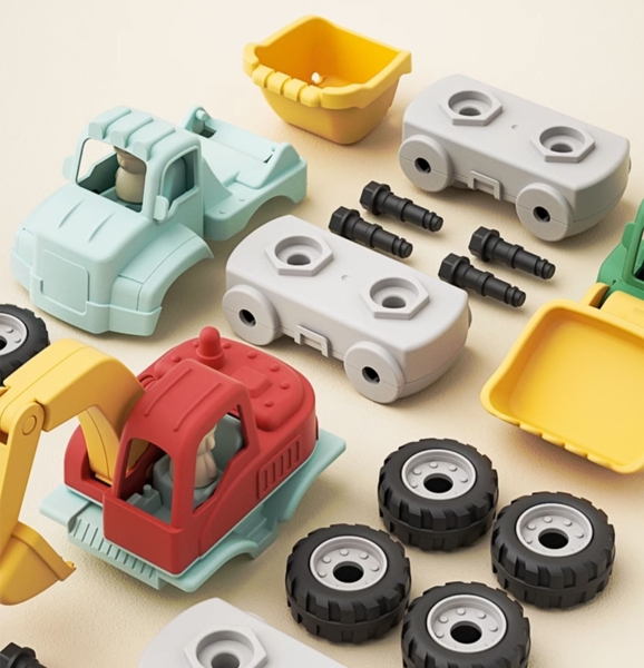 Набір будівельних машин Beiens, 3 шт. (320А) - Pampik - 8