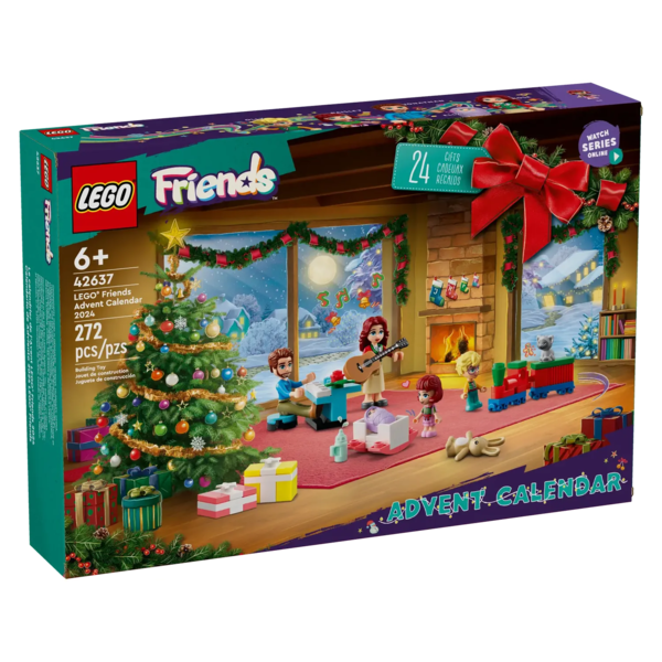 Конструктор LEGO Friends Новорічний календар 2024, 272 деталі (42637) - Pampik - 2