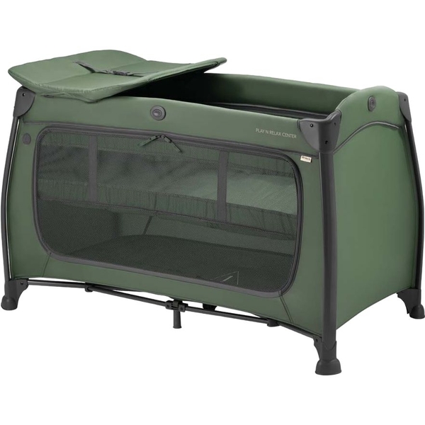 Детский манеж Hauck Play N Relax Dark Green - Pampik