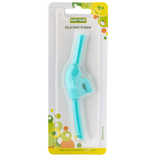Трубочка силиконовая Baby Team (5060) - Pampik - 3