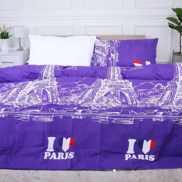 Комплект постельного белья MirSon Ranforce Elite 17-4743 Paris 110 х 140 см - Pampik