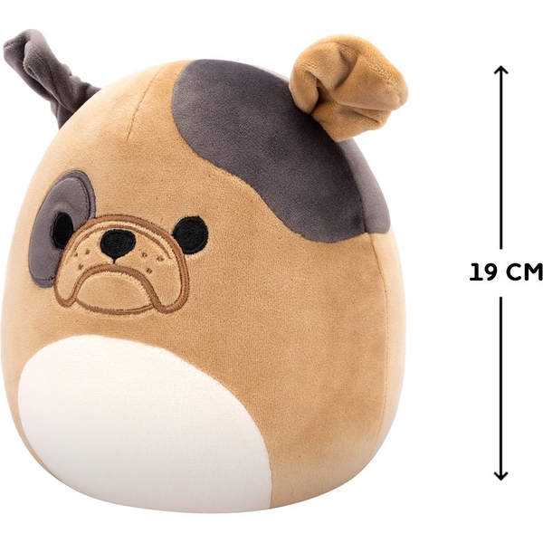 Мягкая игрушка Squishmallows Бульдог Лофер, 19 см (SQCR06596) - Pampik - 6