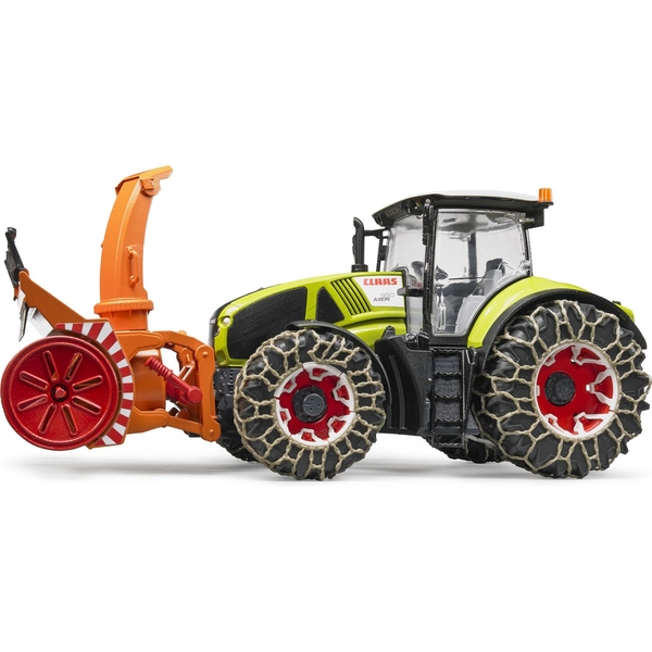 Игрушечная машинка Bruder Трактор Claas Axion 950 для уборки снега 1:16 (03017) - Pampik - 3