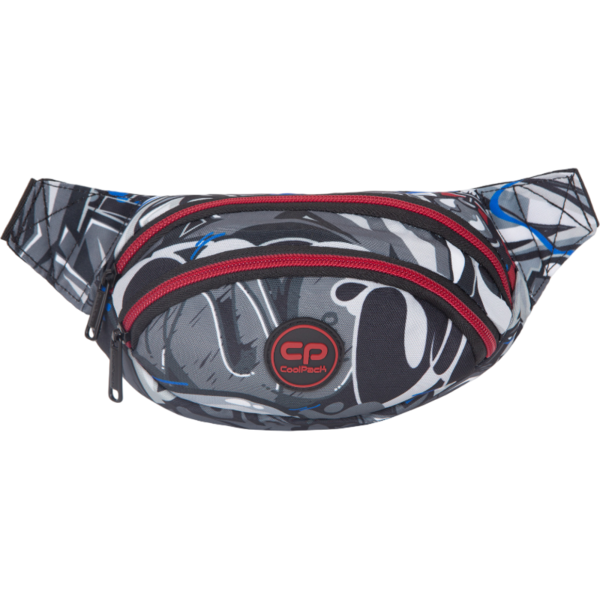 Поясная сумка CoolPack Albany Street Art 23х14х7 см 2 отделения (F075706) - Pampik