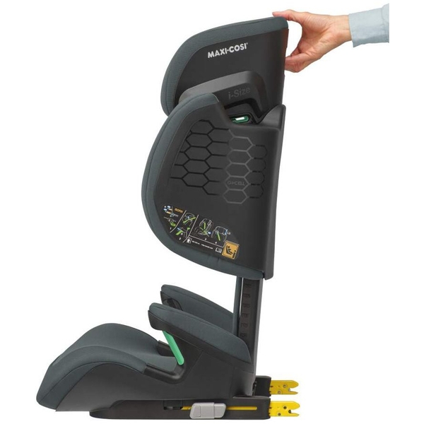 Автокресло Maxi-Cosi RodiFix R i-Size Authentic Graphite серое (8760550110) - Pampik - 13