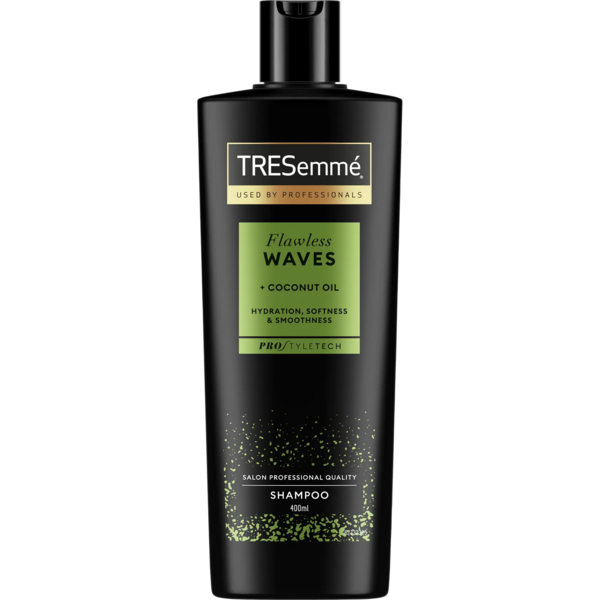 Шампунь для волосся TRESemme Flawless Waves зволожуючий, 400 мл - Pampik