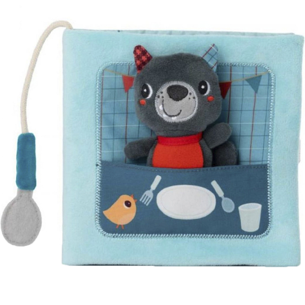 Розвиваюча м'яка книга Lilliputiens Смачного, Луї (83535) - Pampik