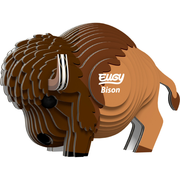 Збірна 3Д модель Eugy Зоопарк Бізон (XEG-045) - Pampik