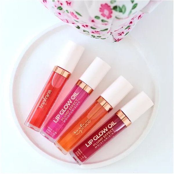 Масло для губ TopFace Lip Glow Oil PT211 оттенок 04 Dark Cherry, 4 мл - Pampik - 3