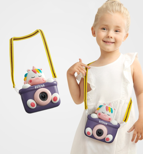 Генератор мильних бульбашок Beiens Фотоапарат Єдиноріг (907D) - Pampik - 5