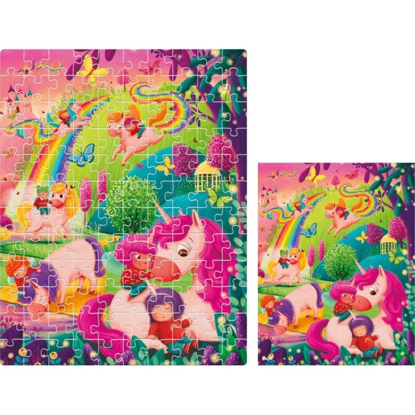 Пазлы De.tail Радужная прогулка, 120 элементов (DT100-23) - Pampik - 3