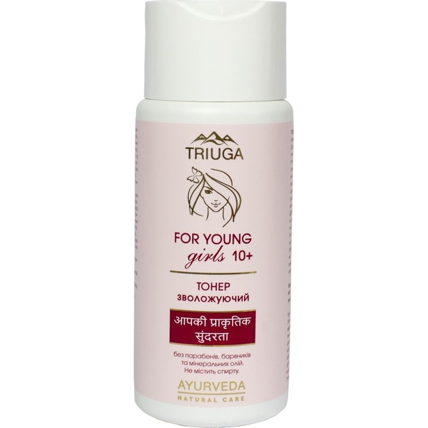 Тонер для обличчя Triuga Ayurveda For Young Girls Зволожуючий 200 мл - Pampik