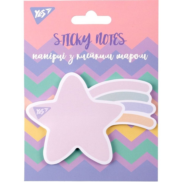 Бумага для заметок Yes Glamour фигурная 40 листов (170351) - Pampik