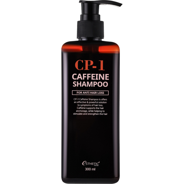 Шампунь Esthetic House CP-1 Caffeine Shampoo с кофеином против выпадения волос, 300 мл - Pampik