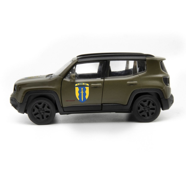 Автомодель TechnoDrive Шевроны Героев Jeep Renegade Trailhawk - Айдар (250351W) - Pampik - 3