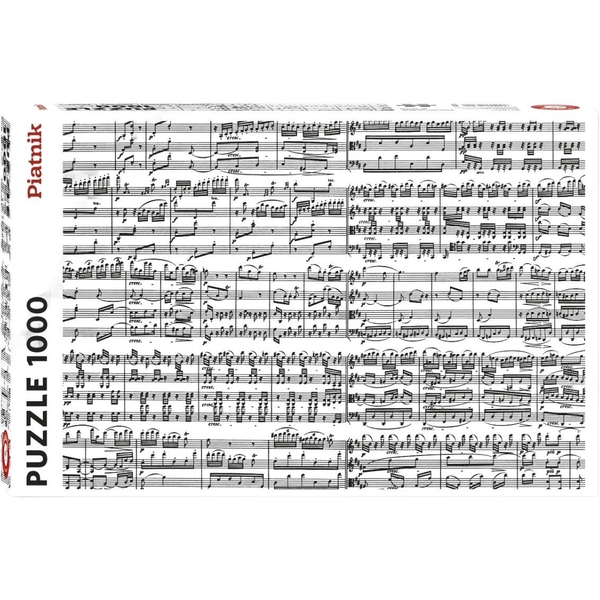 Пазл Piatnik Музыкальные ноты, 1000 элементов (PT-543449) - Pampik