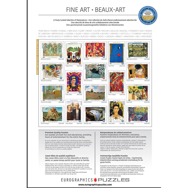 Пазл EuroGraphics Колаж. Кейт Харінг, 1000 елементів (6000-5513) - Pampik - 4