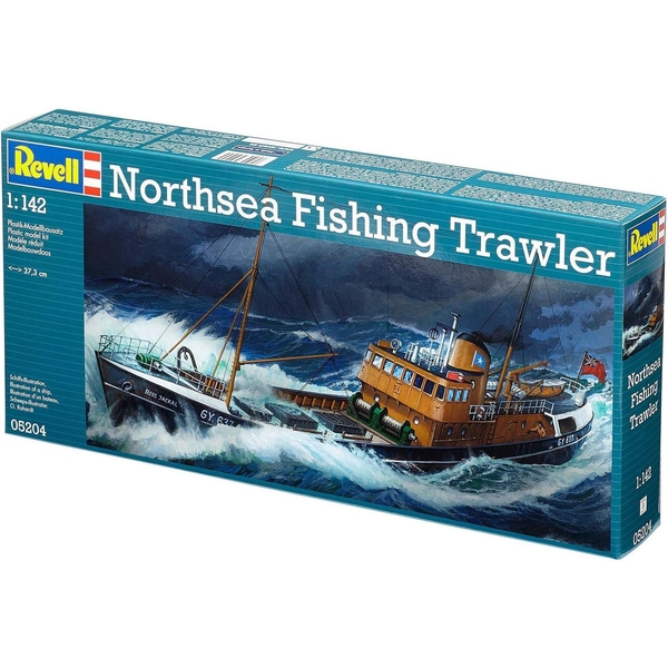 Збірна модель Revell Північноморський траулер рівень 3, масштаб 1:142, 61 деталь (RVL-05204) - Pampik