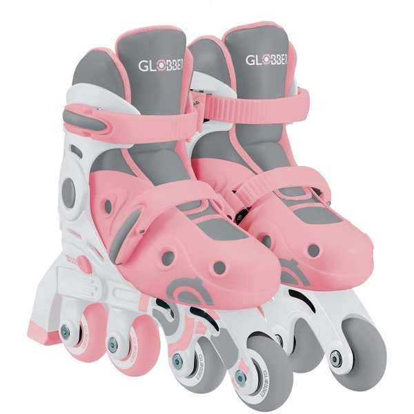 Роликові ковзани Globber Learning Skates 2 в 1, р.26-29, пастельно-рожевий (780-210) - Pampik