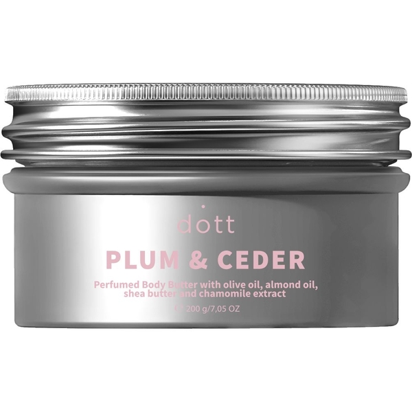 Парфумований батер для тіла Dott Plum & Cedar 200 г - Pampik