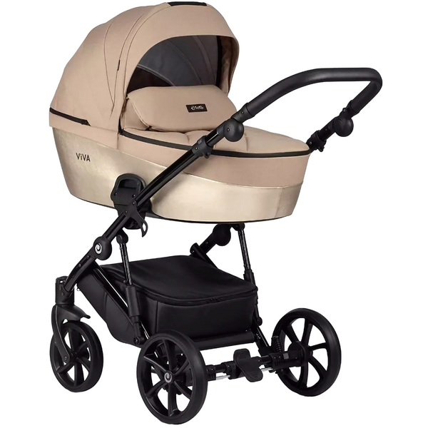 Коляска универсальная 2 в 1 Tutis Viva 4 Luxury Amber gold - Pampik