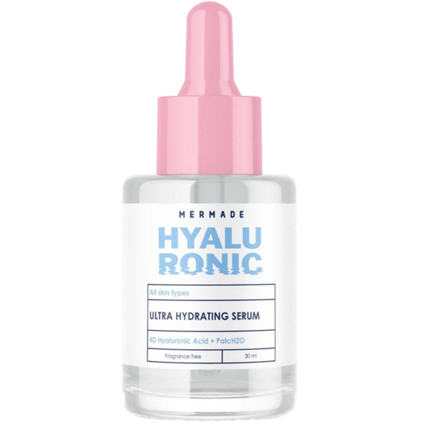 Сыворотка-бустер Mermade 4D Hyaluronic Acid & PatcH2O ультраувлажняющая для лица 30 мл - Pampik