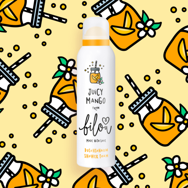 Пінка для душу Bilou Juicy Mango, 200 мл - Pampik - 5