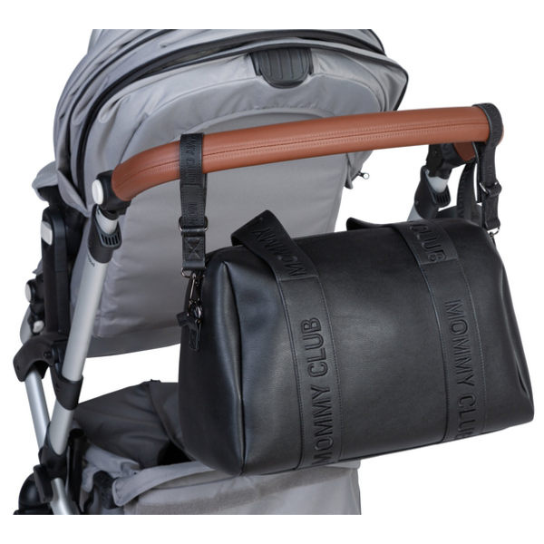 Сумка Childhome Mommy club Signature vegan leather black (CWMCSLBL) - Pampik - 4