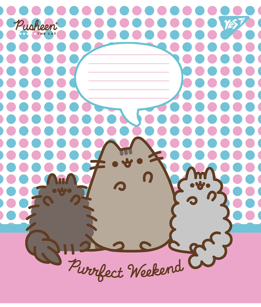 Набор тетрадей Yes Pusheen А5, в линейку, 12 листов, 25 шт. (766951) - Pampik - 6