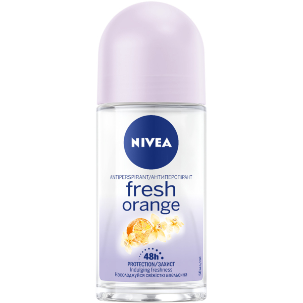 Антиперспірант Nivea Fresh Orange, кульковий, 50 мл - Pampik