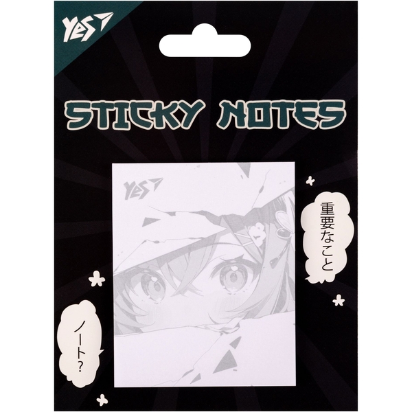 Бумага для заметок Yes Anime фигурная 40 листов (170404) - Pampik