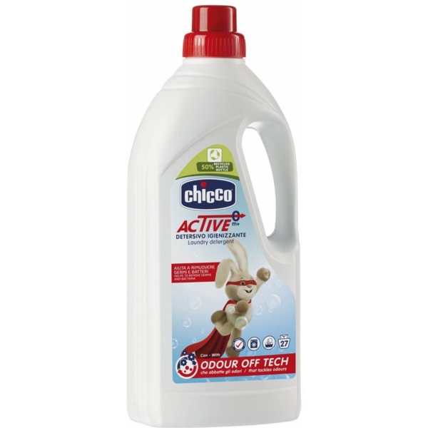 Гель для прання дезінфікуючий Chicco Active, 1.5 л - Pampik - 2