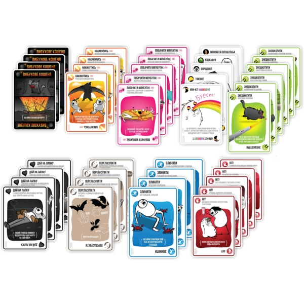 Настольная игра Rozum Взрывные котята: оригинальное издание (EKIEK01UA) - Pampik - 5