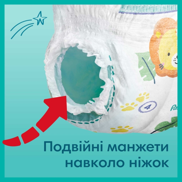 Підгузки-трусики Pampers Premium Care Pants 7 (17+кг). 36 шт. - Pampik - 7