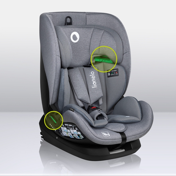Автокрісло Lionelo Lavender One i-Size Grey Stone - Pampik - 14