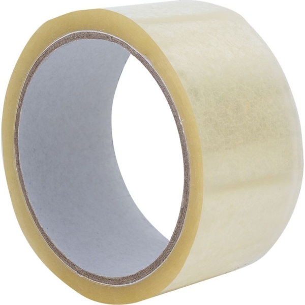 Клейкая лента упаковочная Buromax Jobmax 45 мм x 45.7 м прозрачная (BM.7012-00) - Pampik
