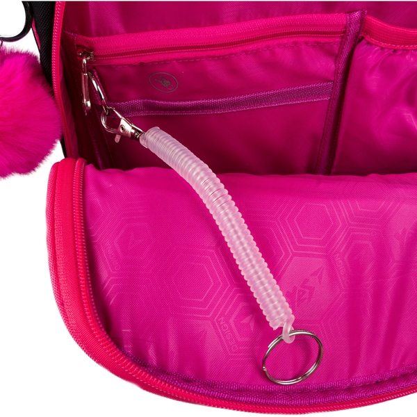 Рюкзак школьный Yes S-91 Cute, черный с розовым (559586) - Pampik - 11