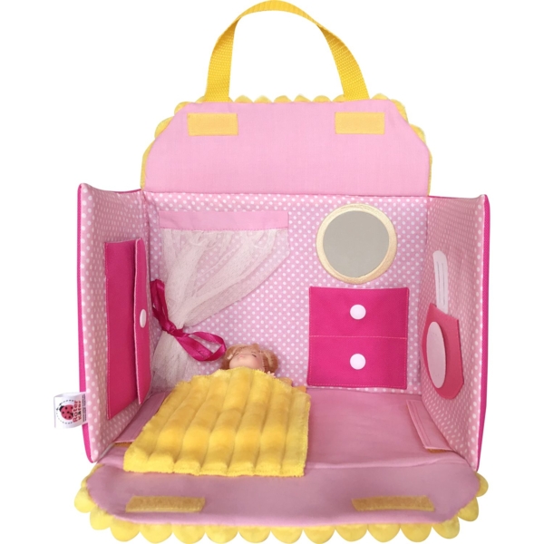 Гра настільна Roter Kafer Ляльковий будинок жовтий (RZ5001-01) - Pampik