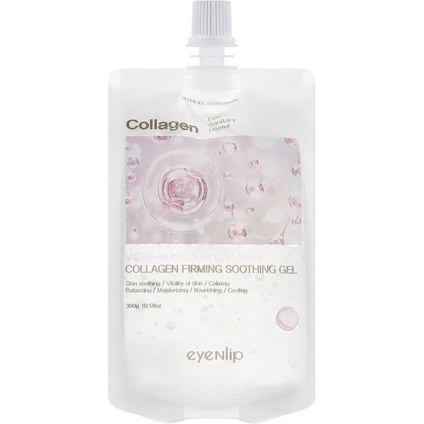 Гель для лица и тела Eyenlip Real Collagen Firming Soothing Gel 300 г - Pampik