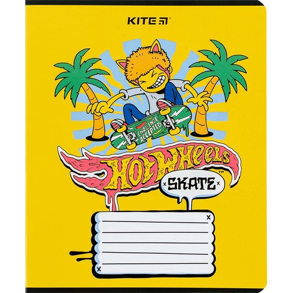 Набір зошитів Kite Hot Wheels А5, в лінійку, 18 аркушів, 20 шт. (HW24-237) - Pampik - 7