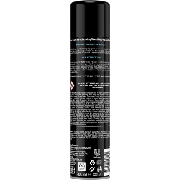 Лак для волос TRESemme Firm Hold 3 Средняя фиксация, 400 мл - Pampik - 2