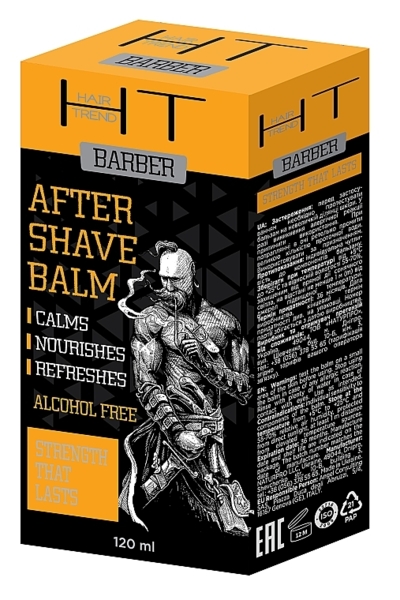 Бальзам после бритья Hair Trend Barber для мужчин 120 мл - Pampik - 3
