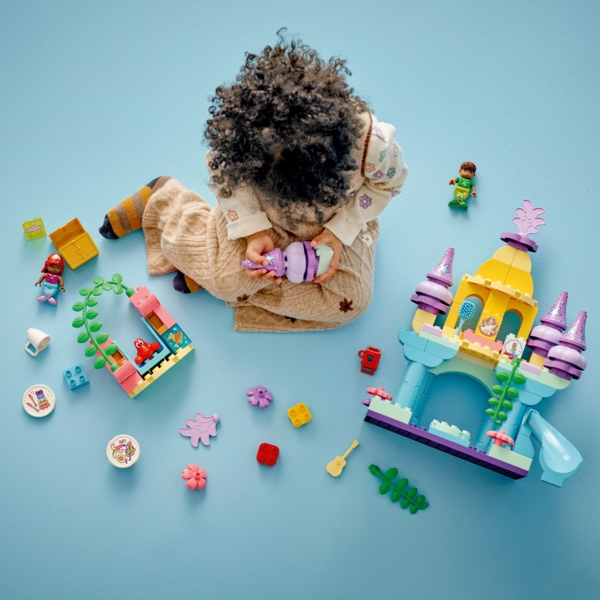 Конструктор LEGO DUPLO® Disney Чарівний підводний палац Аріель, 116 деталей (10435) - Pampik - 4