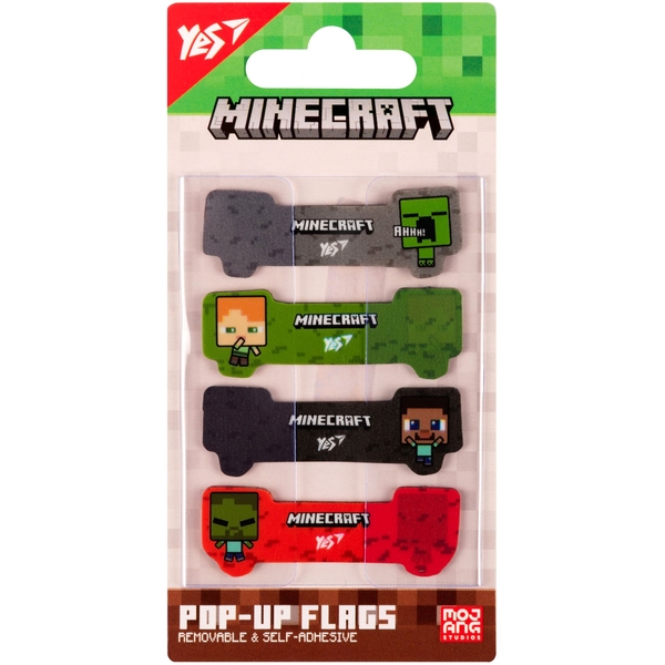 Закладки Yes Minecraft Pop-up пластик 80 шт. (170427) - Pampik