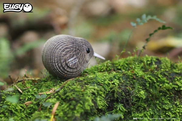 Збірна 3Д модель Eugy Зоопарк Ківі (XEG-001) - Pampik - 6