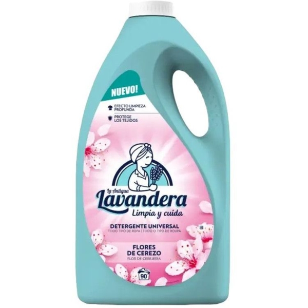 Гель для стирки Lavandera Розовые цветы, 4.5 л - Pampik