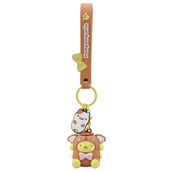 Брелок Hello Kitty Помпомпурин с животным (11545) - Pampik